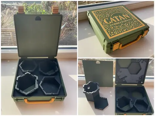 Catan Dice Towers Box (English version Included)