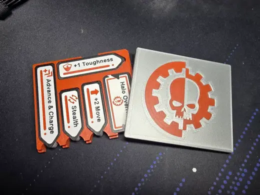 AdMech Haloscreed Token Marker Case