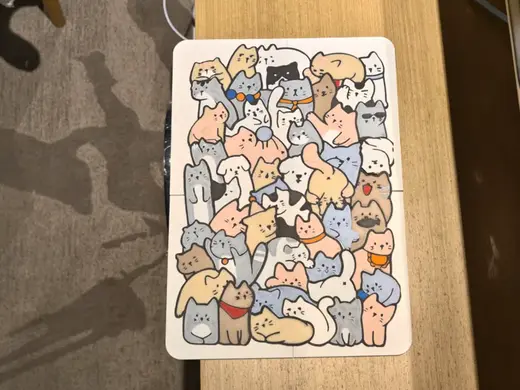 全是猫猫!50+只小猫拼图(带底框)|超萌猫咪挤挤乐拼图 | 治愈系解压益智玩具
