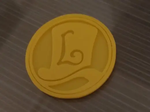 Professor Layton Hint Coin