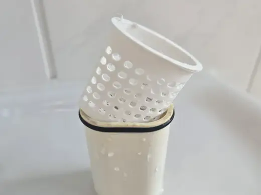 Haarsieb für Dusche Tauchrohr Domoplex