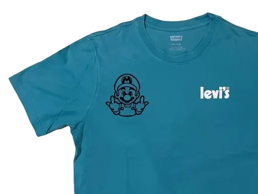 Super Mario - Stampa termoadesiva per T-shirt