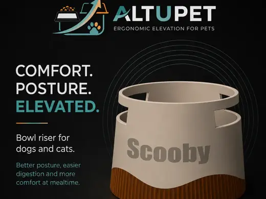 Elevated Bowl Stand ou Raised Pet Bowl Stand