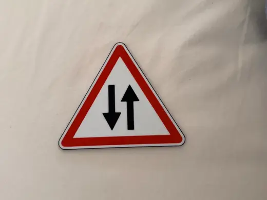 Panneau de signalisation de danger A18