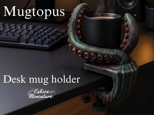 MUGTOPUS – DESK MUG HOLDER, something simple