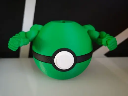 Hulk Pokeball Piggy Bank Money Saving Box