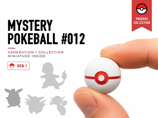 Tiny Mystery Pokeball 012 - Mini Pokemon Series