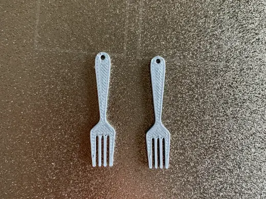 Fork Earrings
