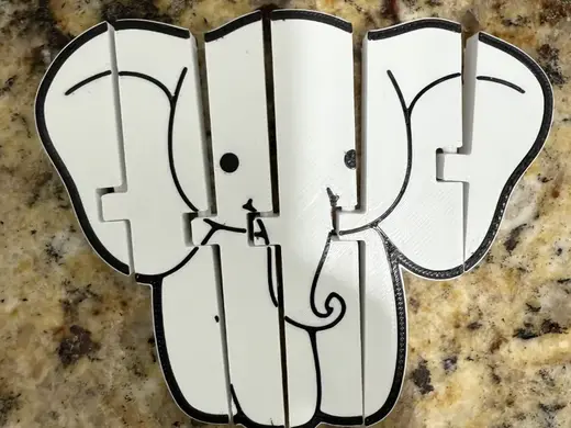 Cute Articulated Elephant
