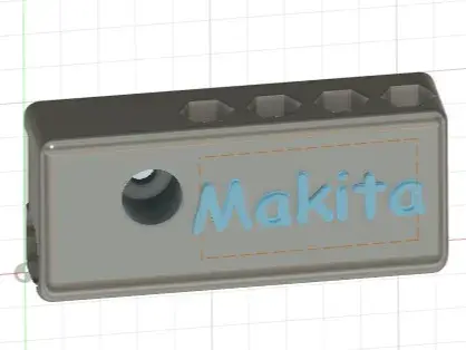 MAKITA LXT ADAPTER AND 4 BITS MOUNT
