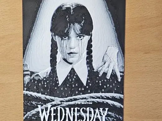 wednesday addams Miercoles - Hueforge