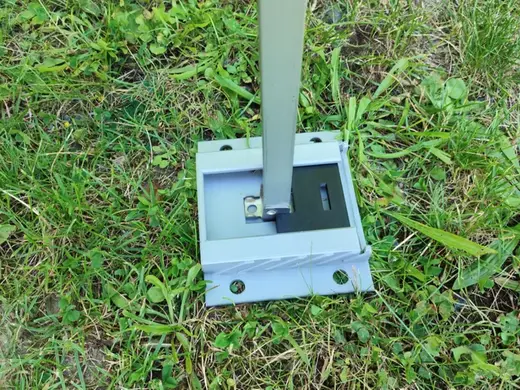Markisenfuß Bodensicherung Abspannbar