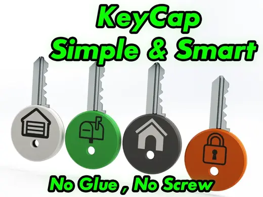 Smart KeyCap – No Glue, No Screw