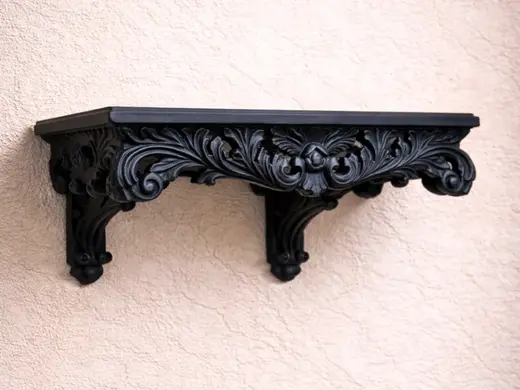 Ornate Baroque Wall Shelf - Filigree