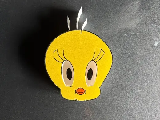 Tweety Bird Wall Art His Eyes Follow you