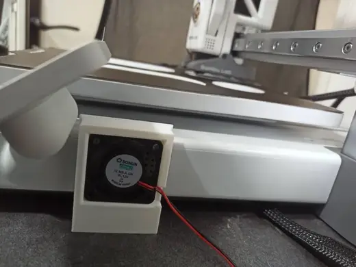 Snap-Fit 40mm Fan Mount for Bambulab A1