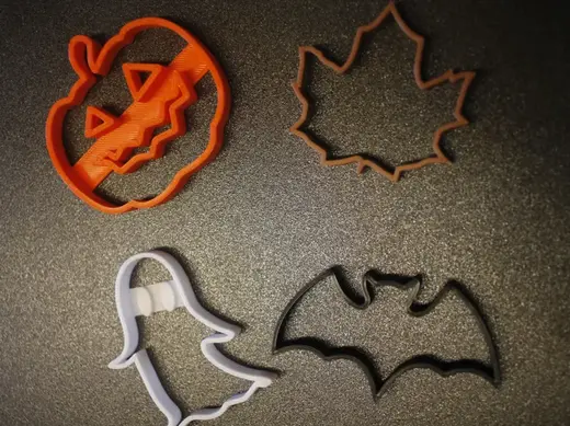 Halloween cookie cutters
