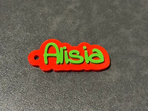 Keychain Alisia - Portachiavi Alisia
