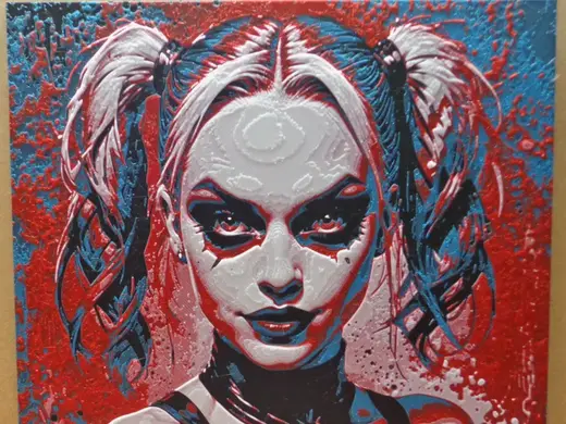 Harley Quinn Hueforge