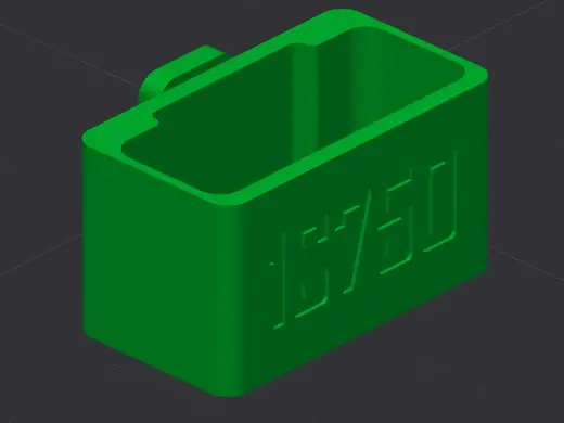Flywoo Firefly O4 Wide Battery holder 1S - 750mah