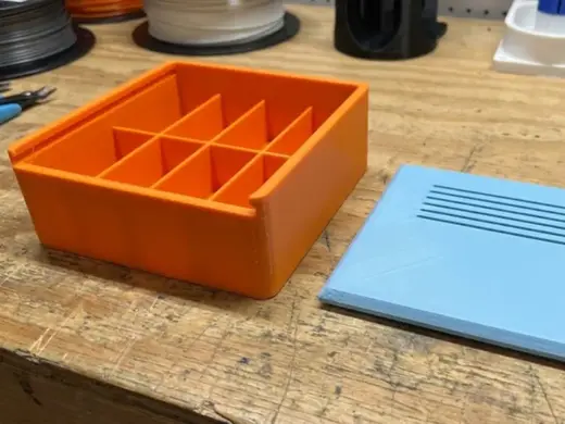 Caja Paramétrica "Easy-Slide" con Tapa