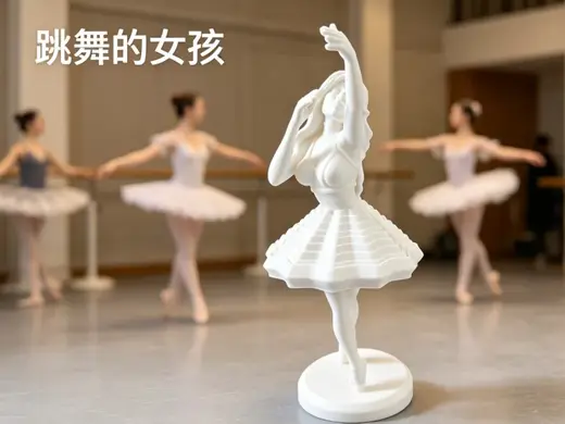 艺术跳舞的女孩 高级摆件 礼物必打