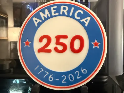 AMERICA 250 1776 - 2026 COASTER