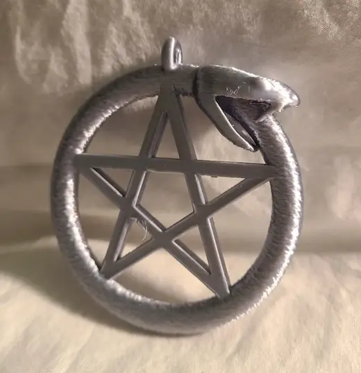 Ouroboros Pentacle Pendant