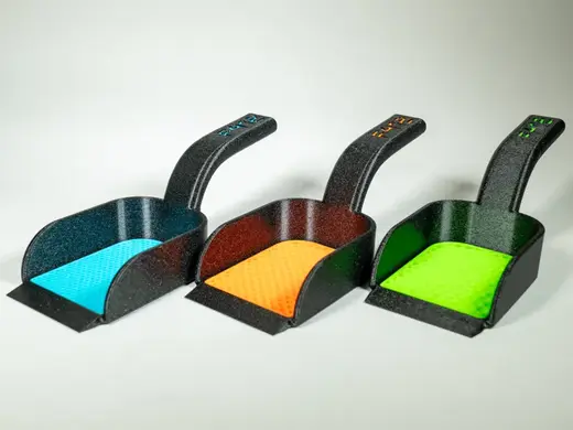Poop Scoop with variants for various sand sizes