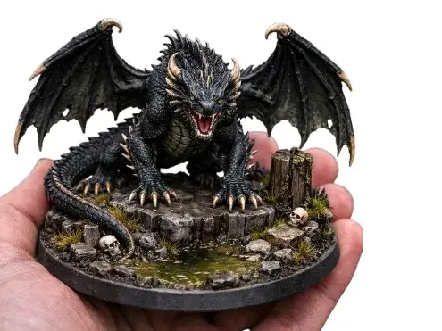 Black Dragon Adult - Monster Manual 2024