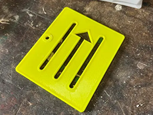 Marker for wooden studs 45mm width