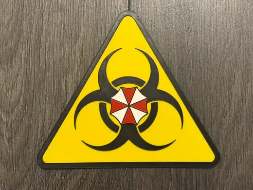 Umbrella Corporation Biohazard Sign