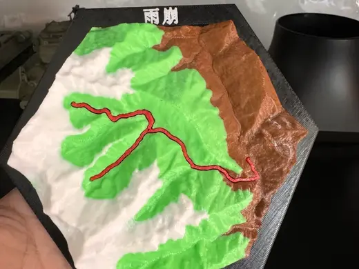 天堂在左 雨崩在右