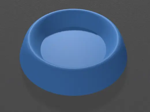 Bowl for dogs and cats