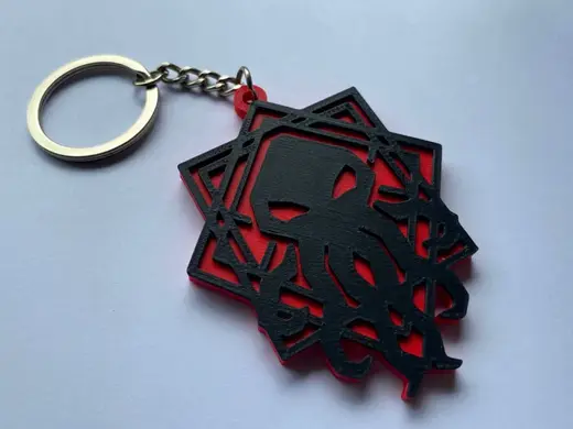 Cthulhu keychain NO AMS commercial use