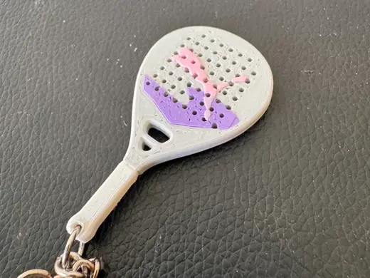 Pala padel Puma Nova Court Silver - Llavero