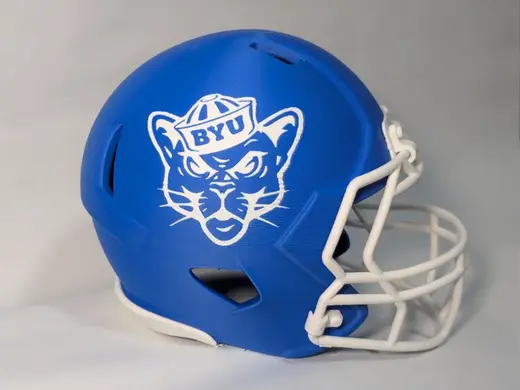 BYU Sailor Cougar Modular Mini Football Helmet