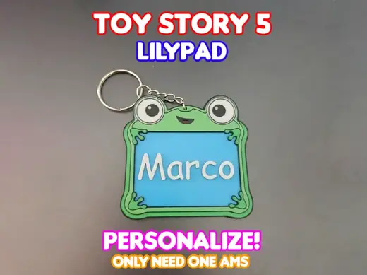 Lilypad llavero personalizable Toy Story