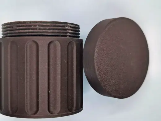 cylindrical box 60x60x60mm with lid