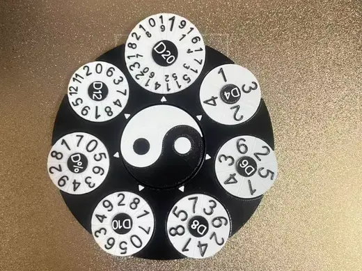 7合1转盘骰子塔