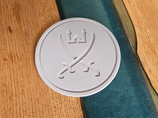 Constantinople Scythe Coaster