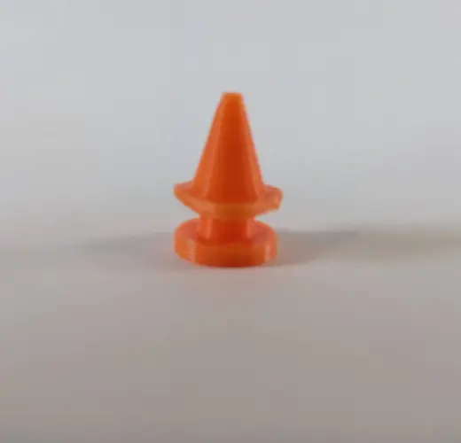 Traffic Cone Croc Charm