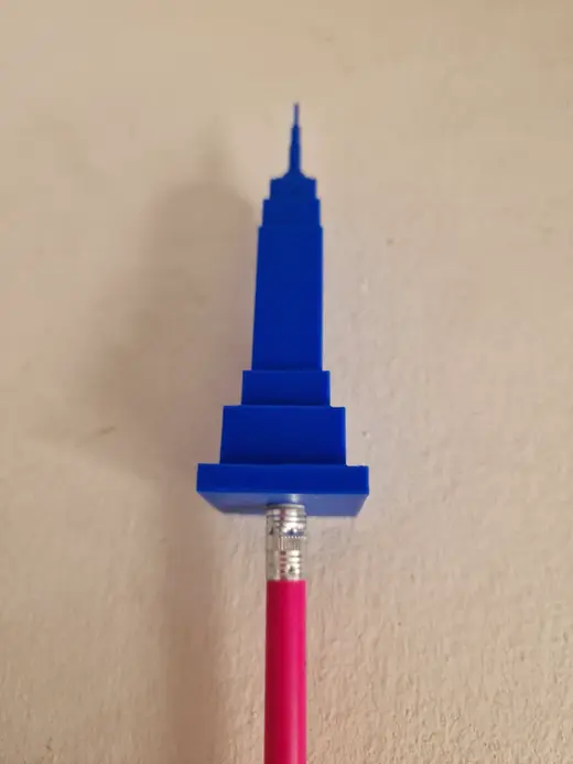 Empire State pencil topper