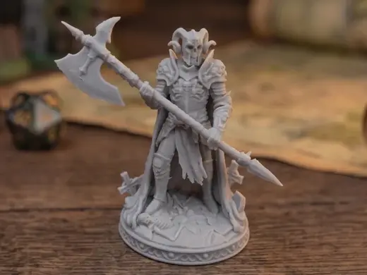 The Crypt Warden - Grave Knight Elite (40mm Base)
