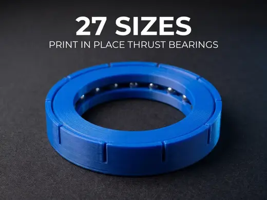 Thrust Ball Bearings PiP | 27 Sizes 51200 51300