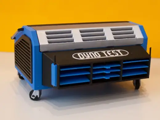 Miniature Air Cooler for Dyno Test Center, 1:18