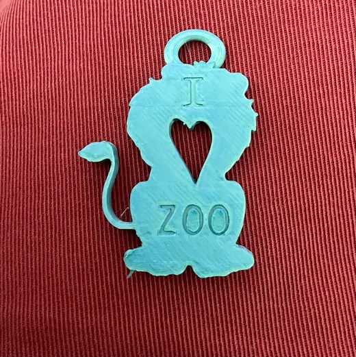 Lion tag TWO color