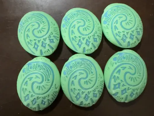 12 Count 2 color Heart Of Te Fiti Pendant