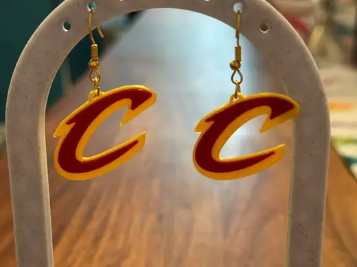 Cleveland Cavaliers dangle earrings