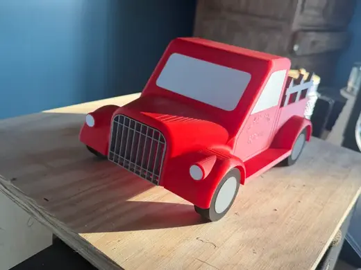 christmas tree farm truck